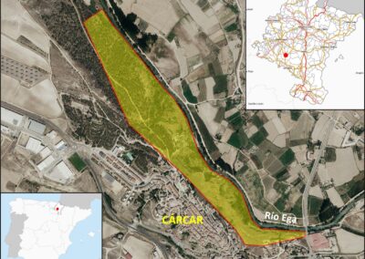 Estudio de alternativas inestabilidad en la ladera derecha del río Ega en Cárcar (Navarra).(1516)