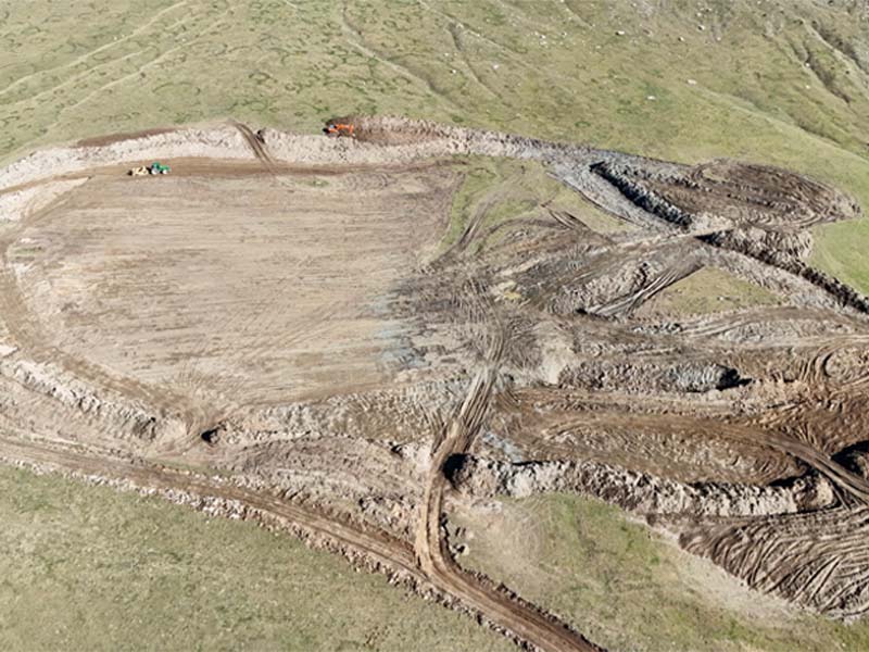 Trabajos realizados para la redacción de proyecto constructivo balsa de regulación con destino a innivación artificial en la zona de INLLADA en Cerler. (1498)