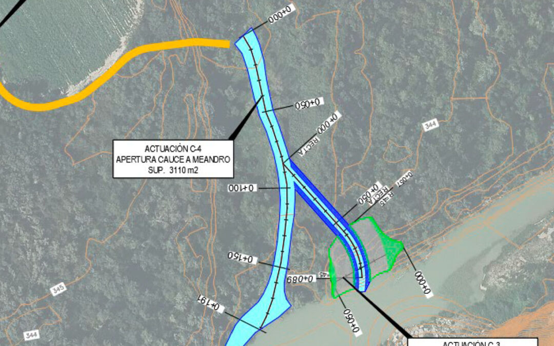 Recuperación del espacio fluvial del río Aragón a su paso por el T.M de Caparroso (Navarra) (1519)