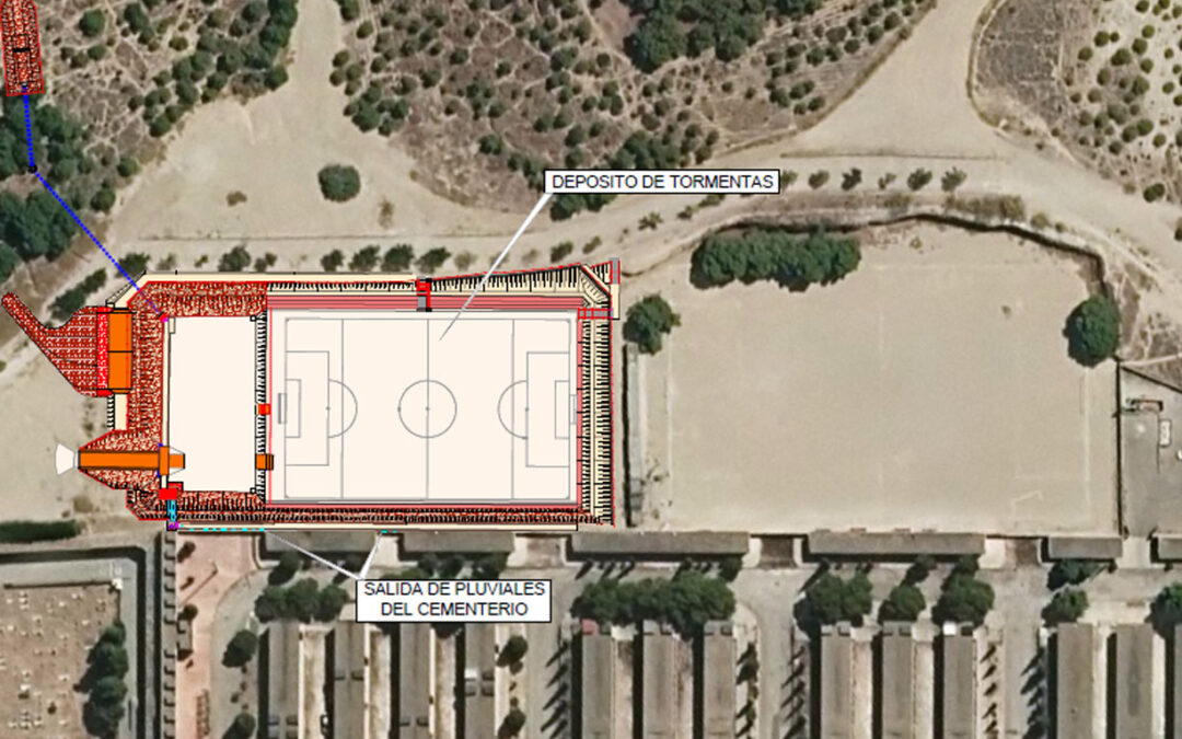 Redacción del proyecto constructivo de Diques de laminación en el Barranco de Arráez de Zaragoza. Expediente nº: 21.406 / 2025 (T533582). (1532)